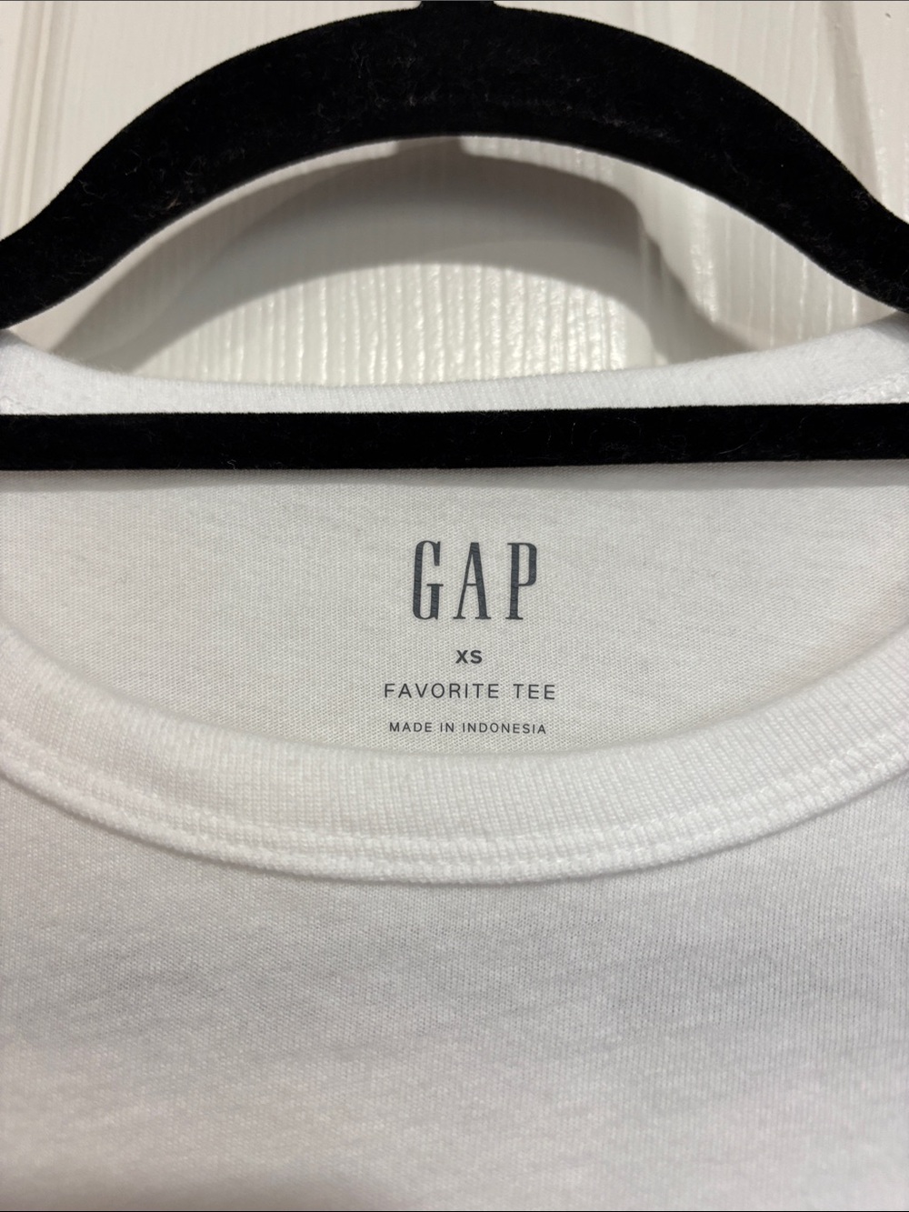 3 GAP / GAP FACTORY Crew Neck T-Shirts White Gray Black Size XS - Picture 4 of 10